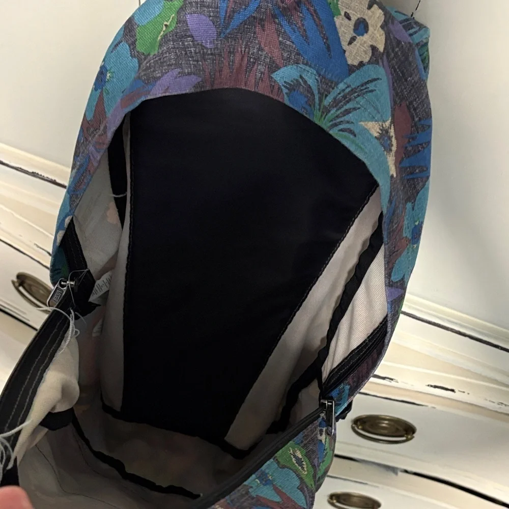 Vans Men's Blue Floral Backpack